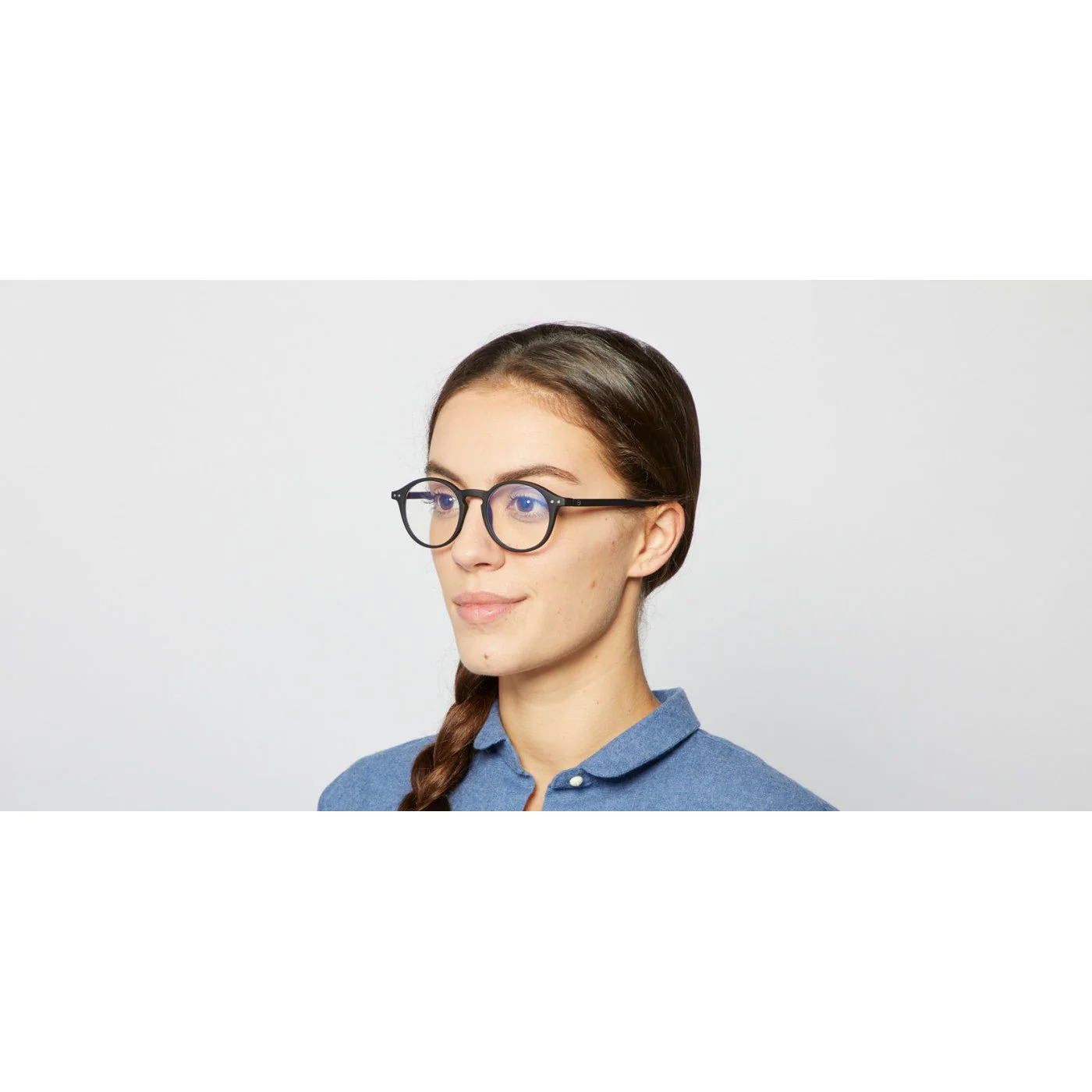 Blue-Light Optical Glasses / Style D / Black - Image 4
