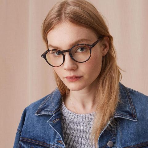 Blue-Light Optical Glasses / Style D / Tortoise - Image 3