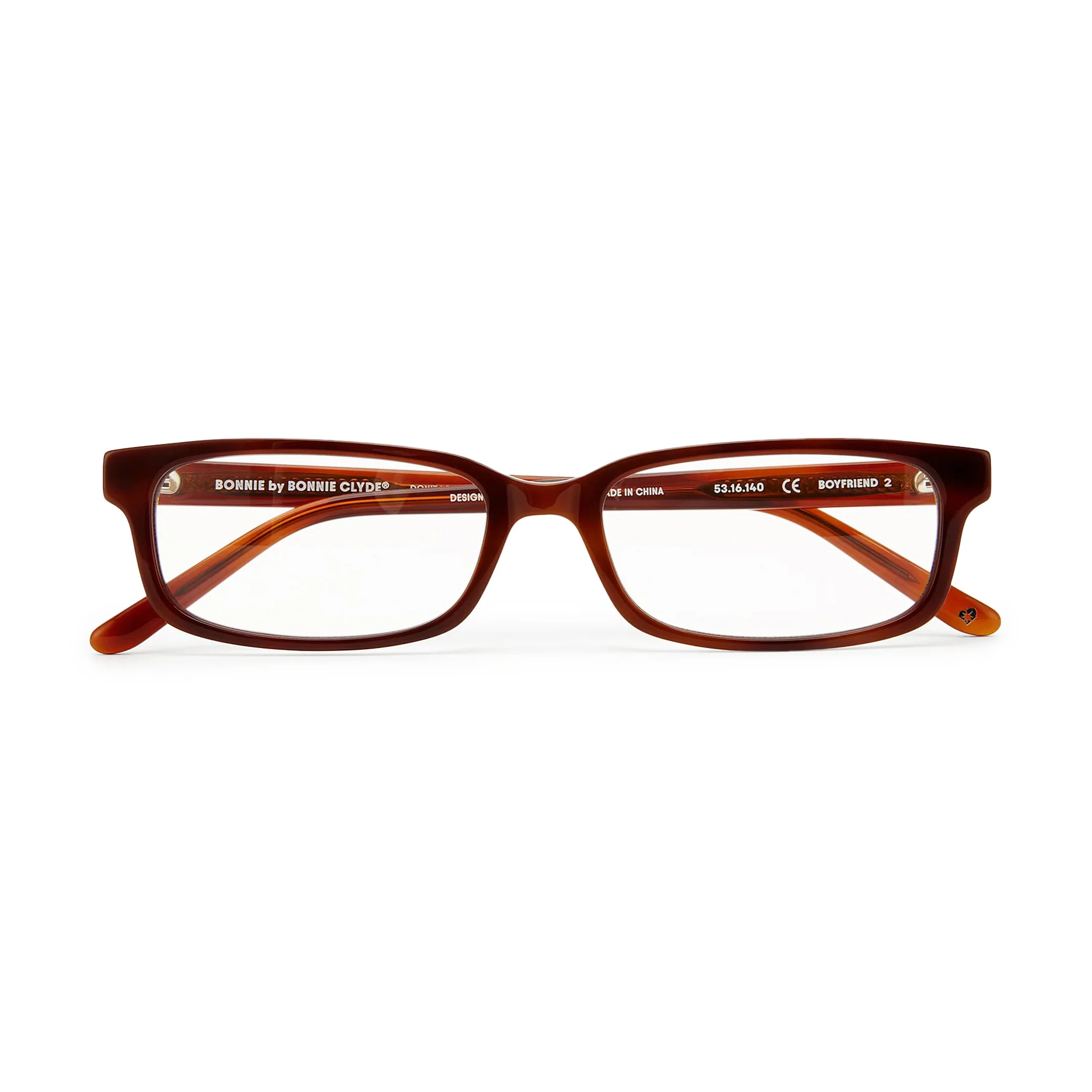 Boyfriend 2 Optical / Layered Brown Demi & Blue-Light Lens