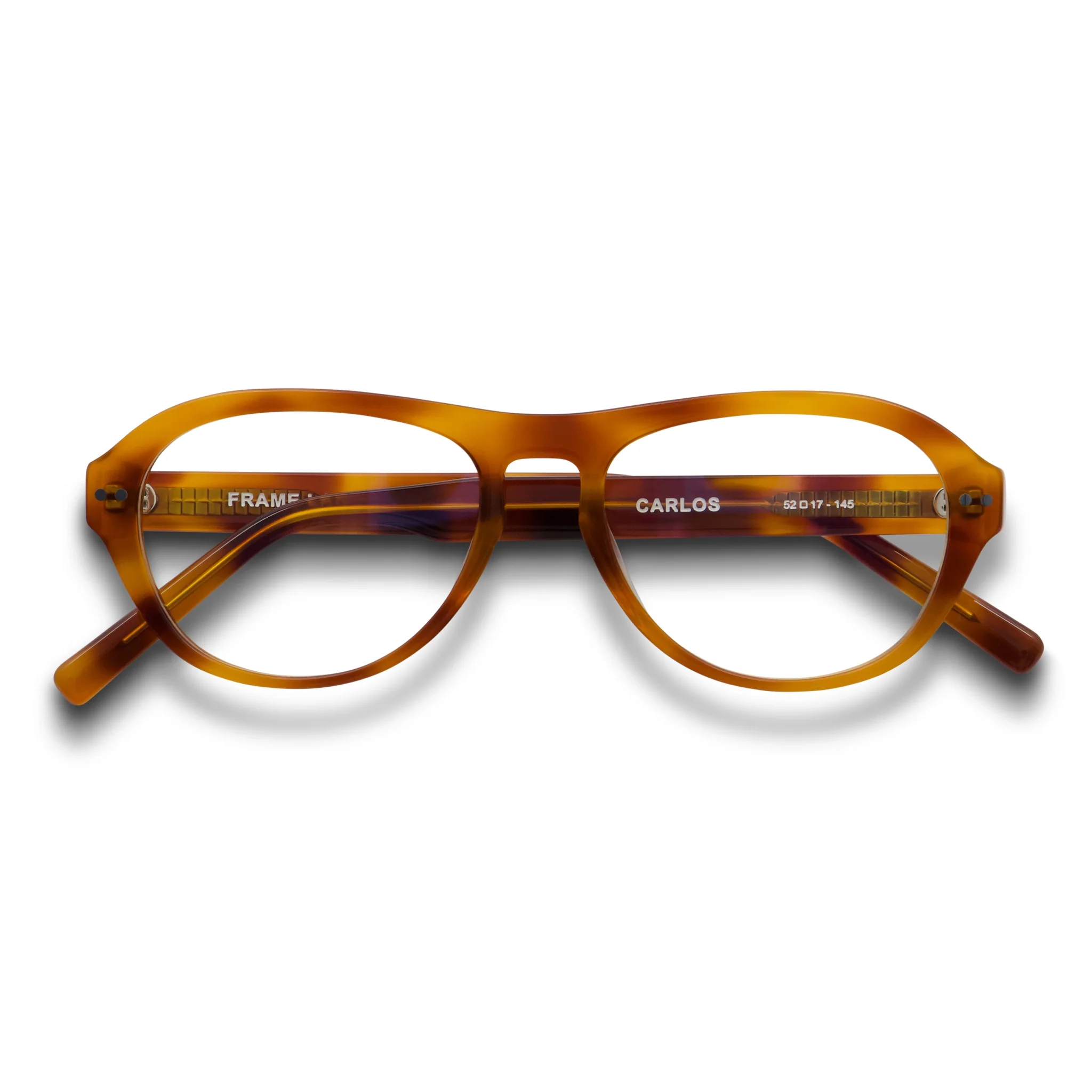 Carlos Optical / Honey Tort Acetate & Prescription Lens