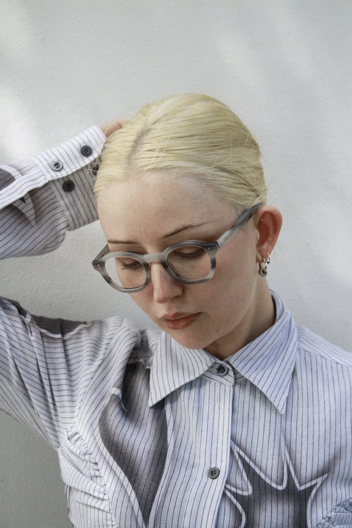 Cass Optical / Dual Grey Acetate & Prescription Lens - Image 3