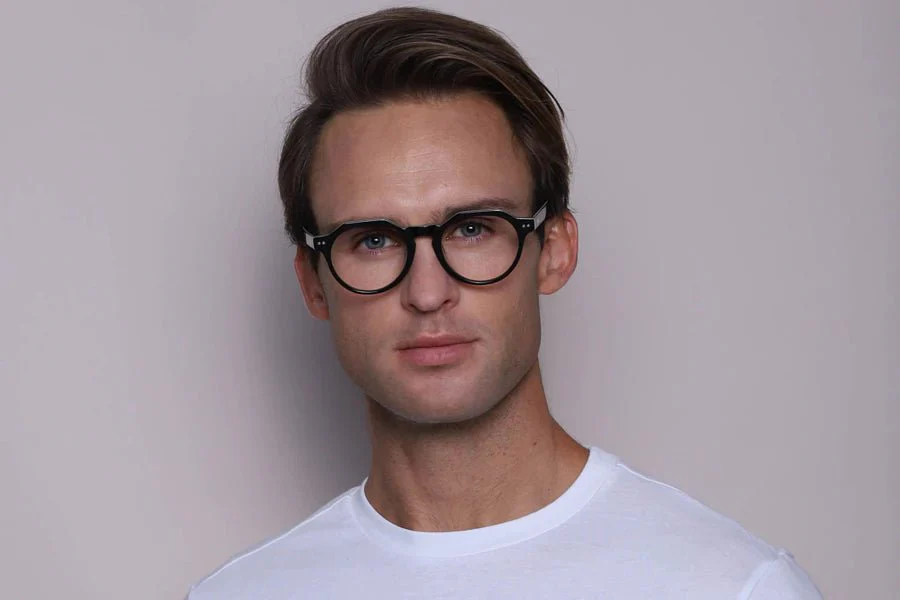 Charles Optical / Black Acetate & Blue-Light Lens - Image 2