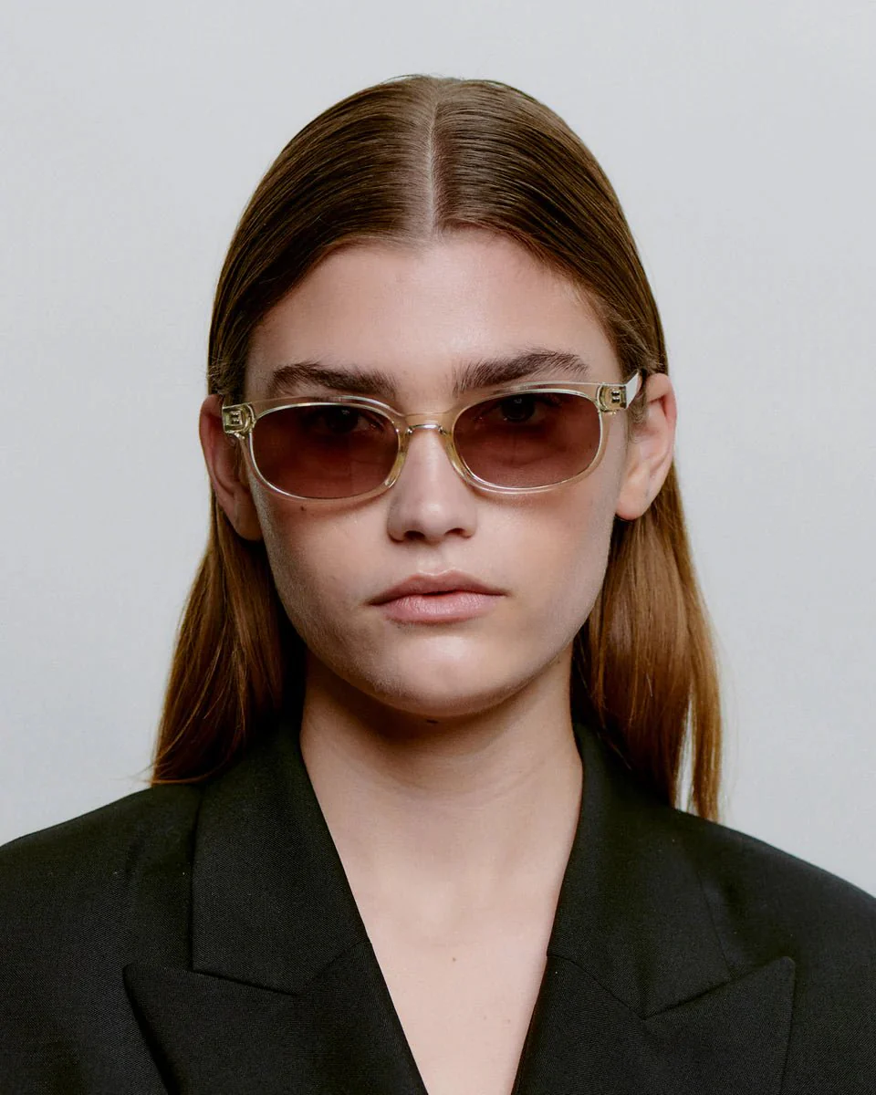 Charlie / Ecru Transparent & Brown Lens - Image 5