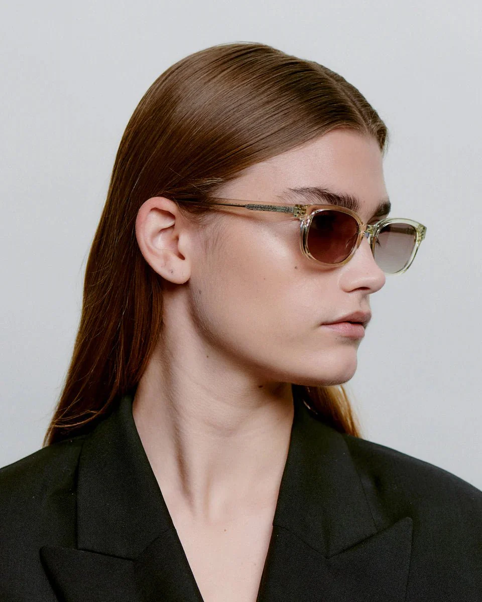 Charlie / Ecru Transparent & Brown Lens - Image 6