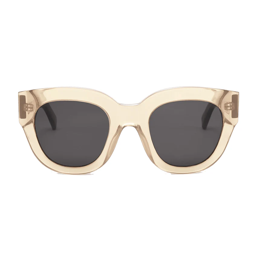 Cleo / Champagne Acetate & Grey Lens