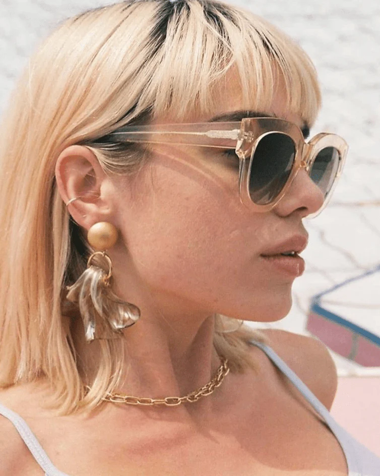 Cleo / Champagne Acetate & Grey Lens - Image 5