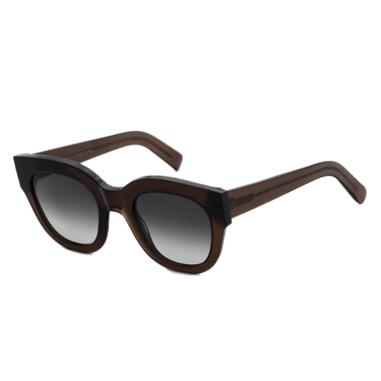 Cleo / Cola Acetate & Grey Gradient Lens - Image 2