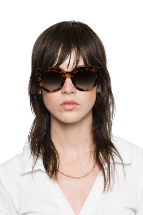 Cleo / Havana Acetate & Grey Gradient Lens - Image 3