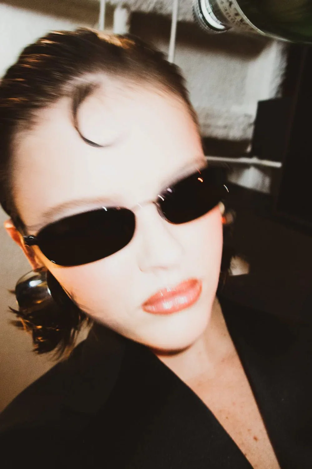 Coco 003 / Brown Metal & Black Lens - Image 3