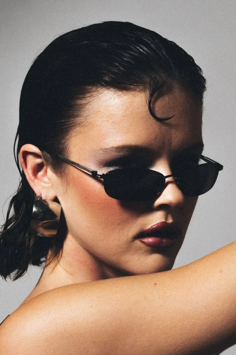 Coco 003 / Brown Metal & Black Lens - Image 5