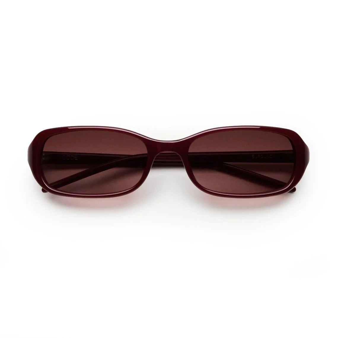 Code / Burgundy & Gradient Red Lens