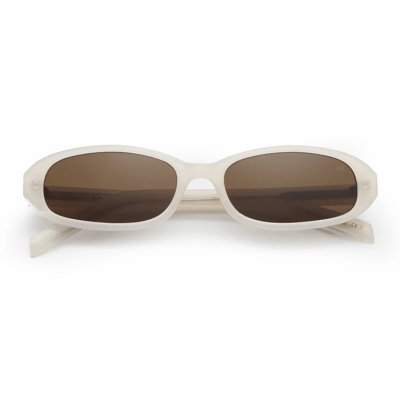 Macy / Cream Bone & Brown Lens