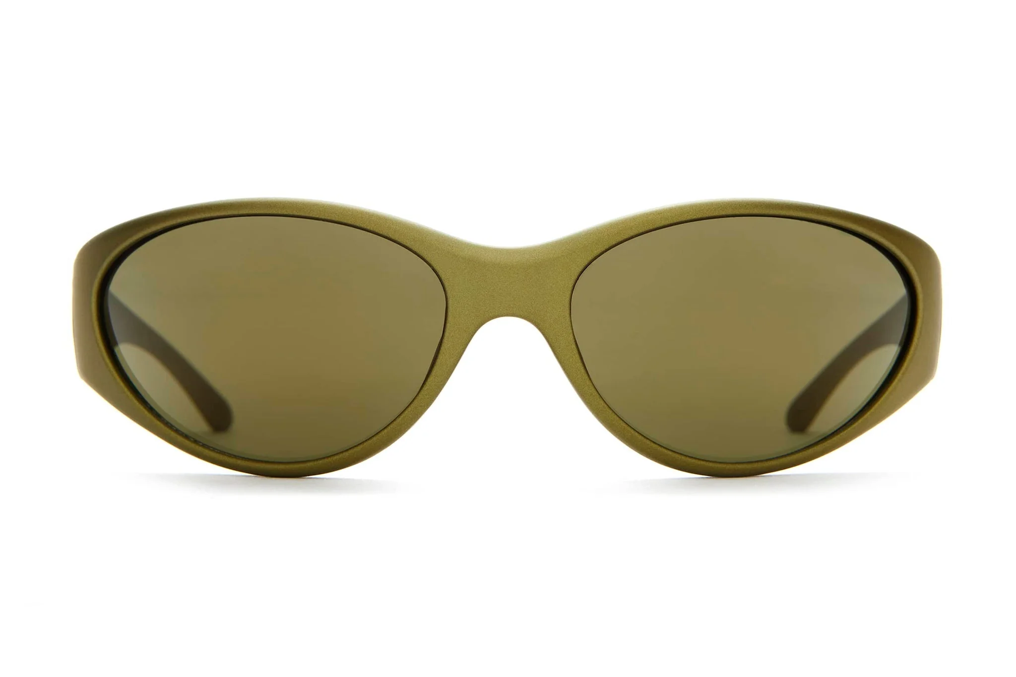 The Warp Zone / Metallic Olive & Emerald Mirror Lens - Image 4