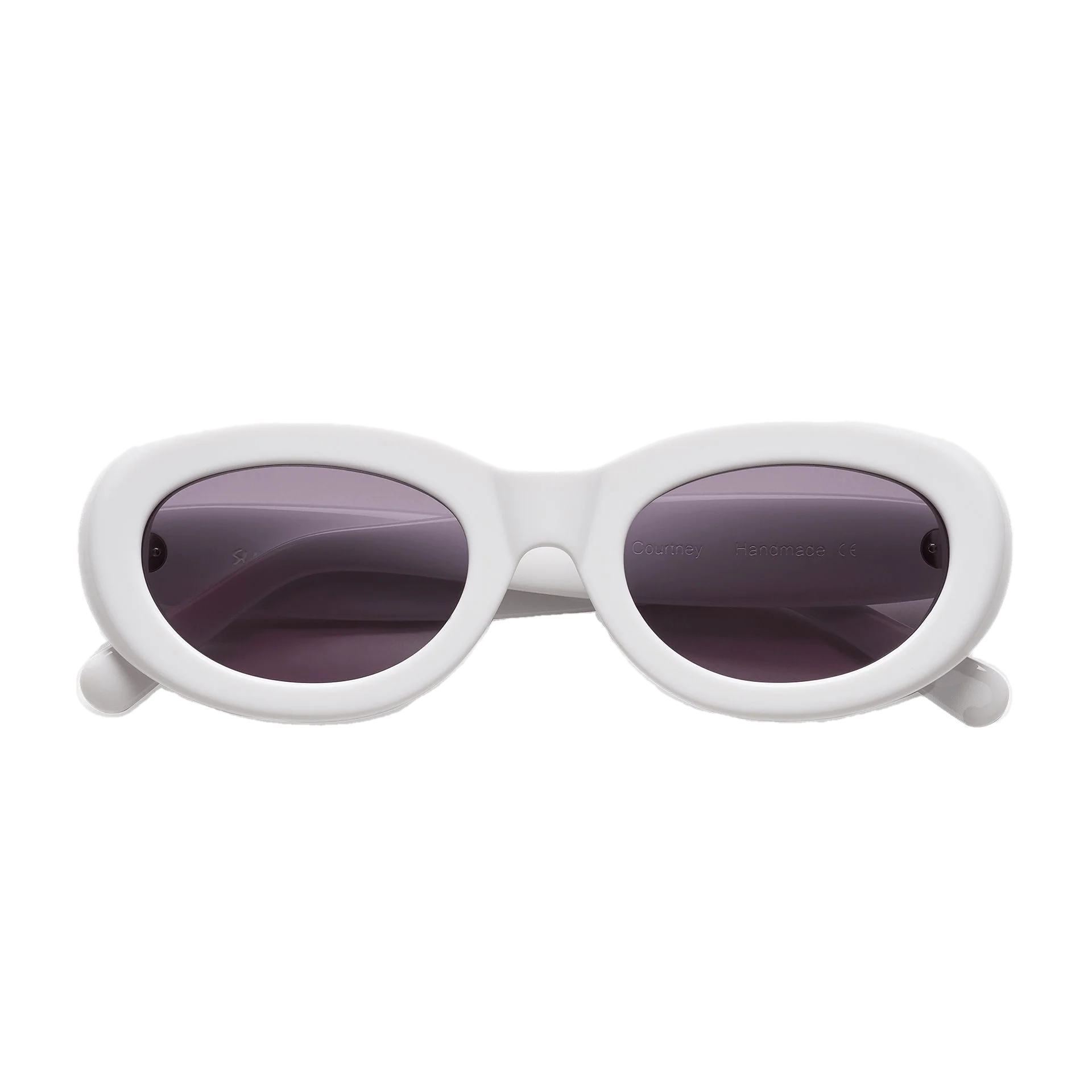 Courtney / Solid White
