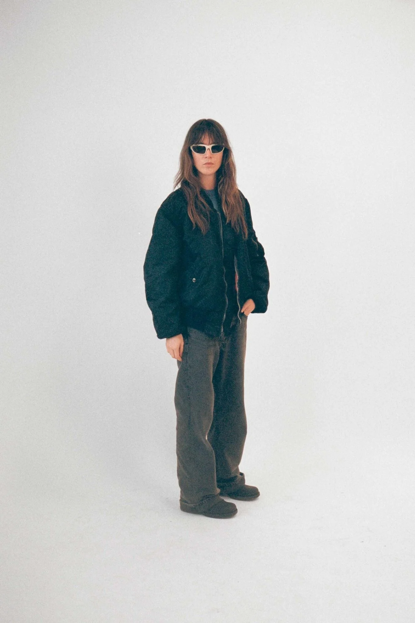 Crow / Matt Pearl & Brown Solid Polarised Lens - Image 4