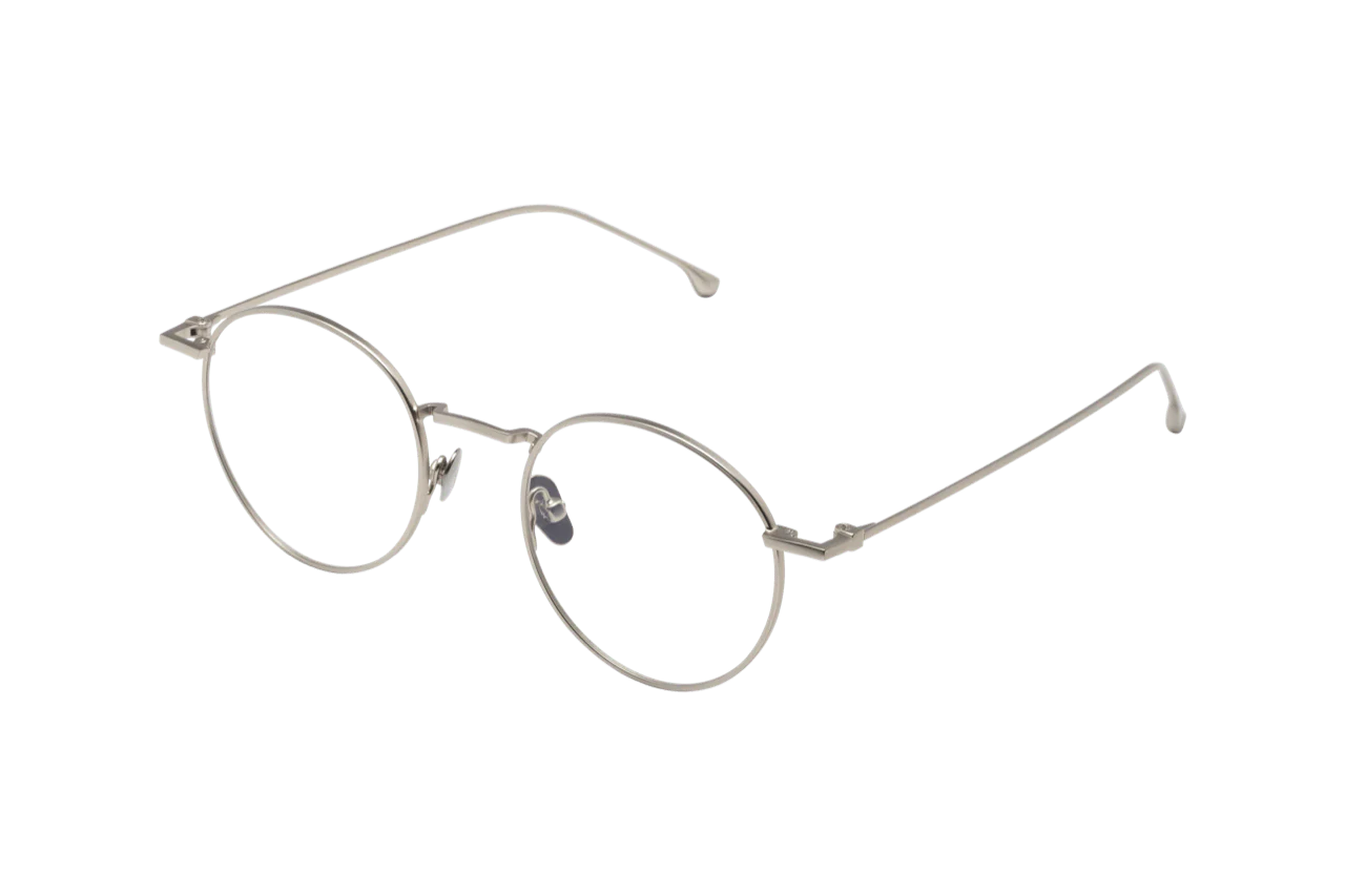 Dean Slim Optical / White Gold Metal & Blue-Light Lens - Image 2