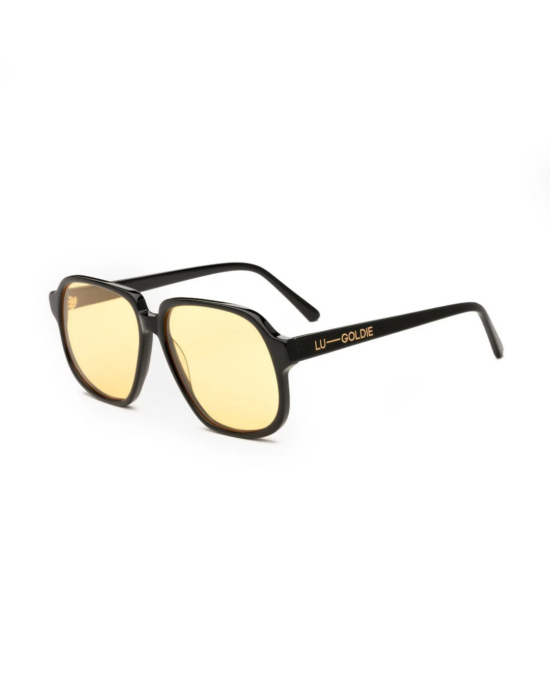 Delphine / Black & Lemon Lens - Image 2