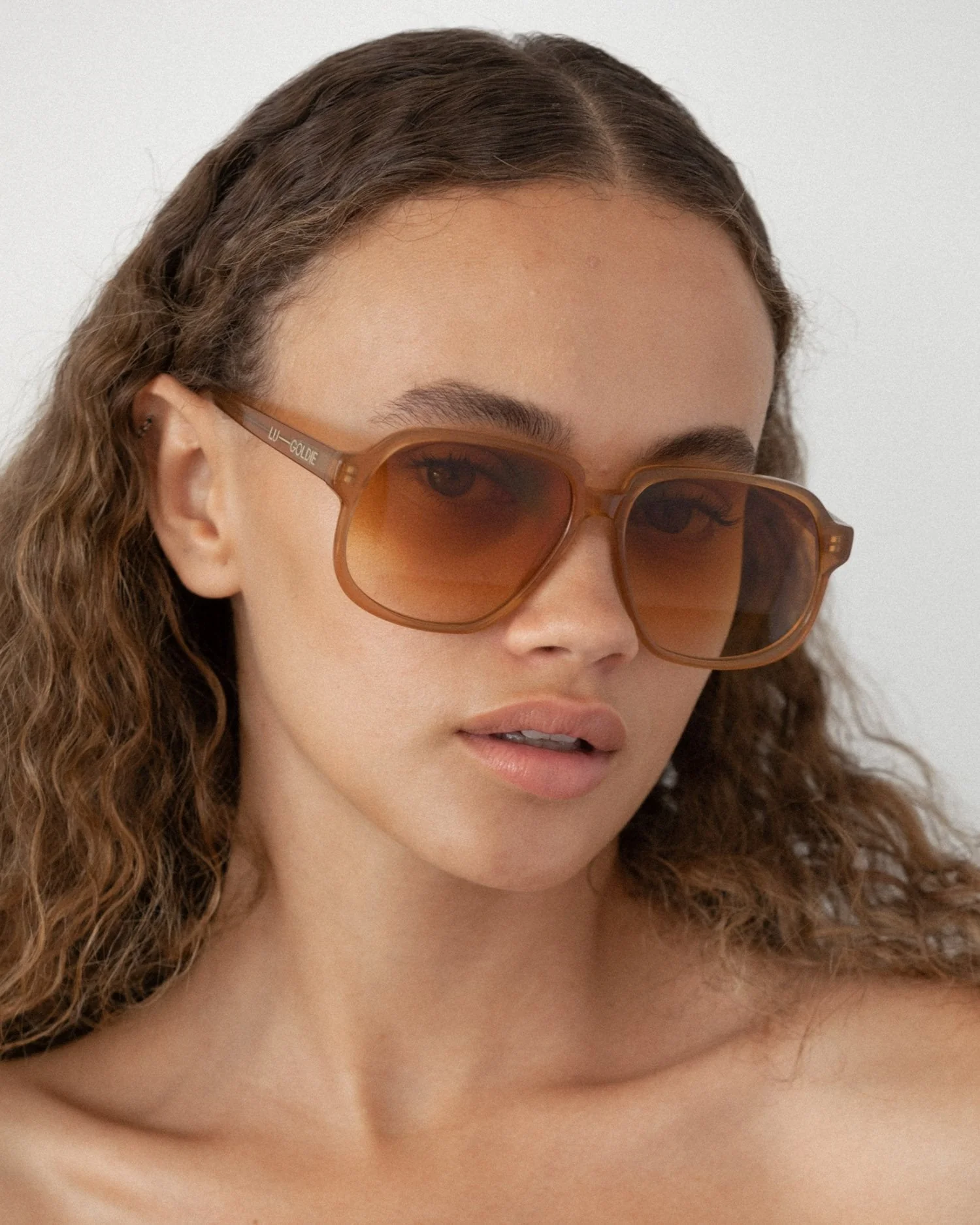 Delphine / Cola & Tan Gradient Lens - Image 4