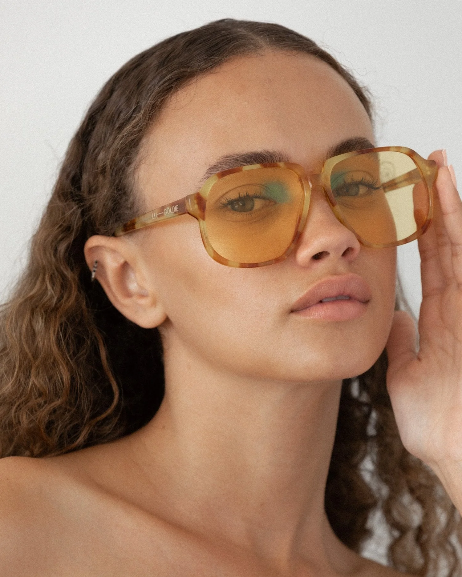 Delphine / Crème Brulee & Yellow Lens - Image 4