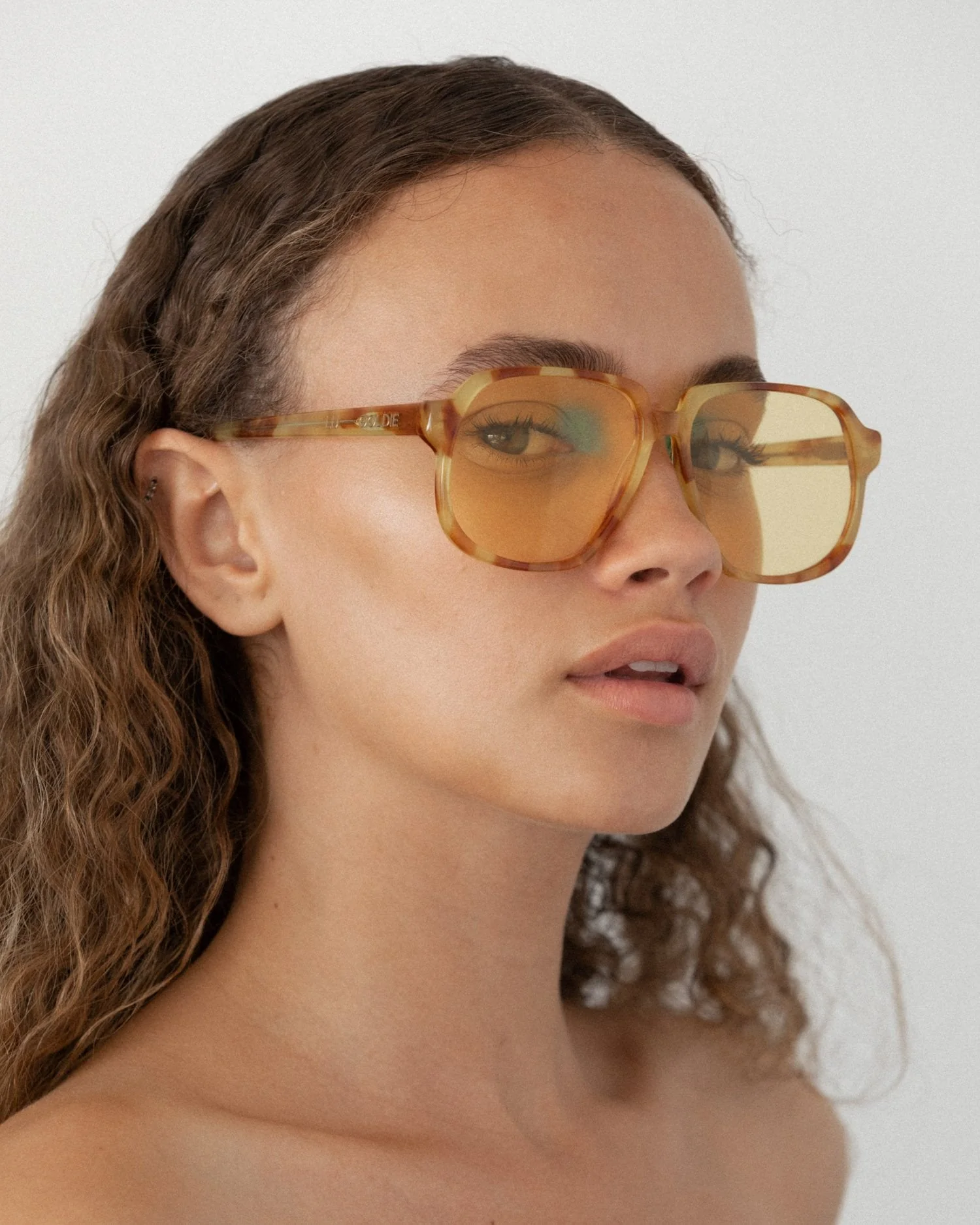 Delphine / Crème Brulee & Yellow Lens - Image 5
