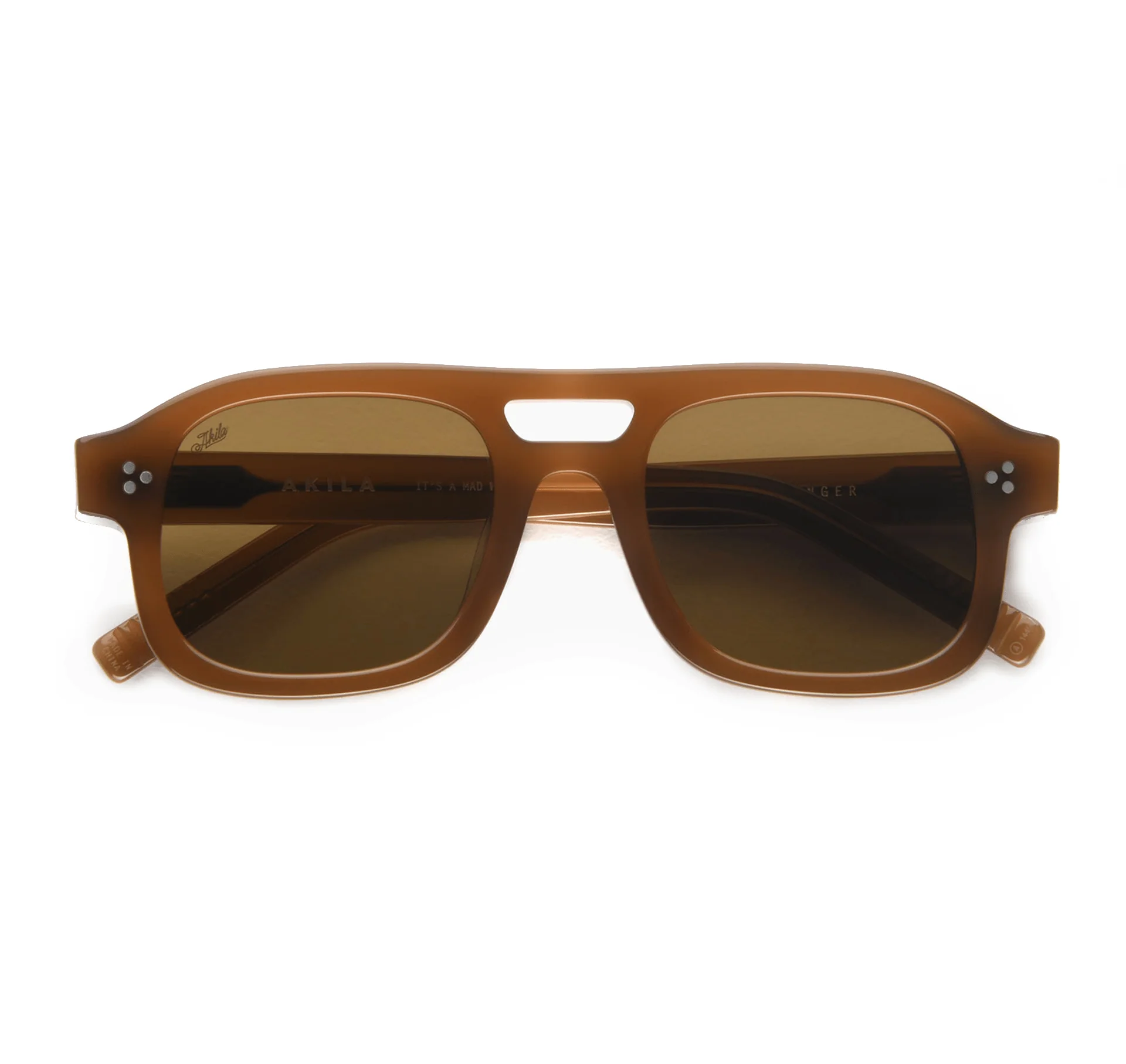 Dillinger / Brown Acetate & Brown Lens
