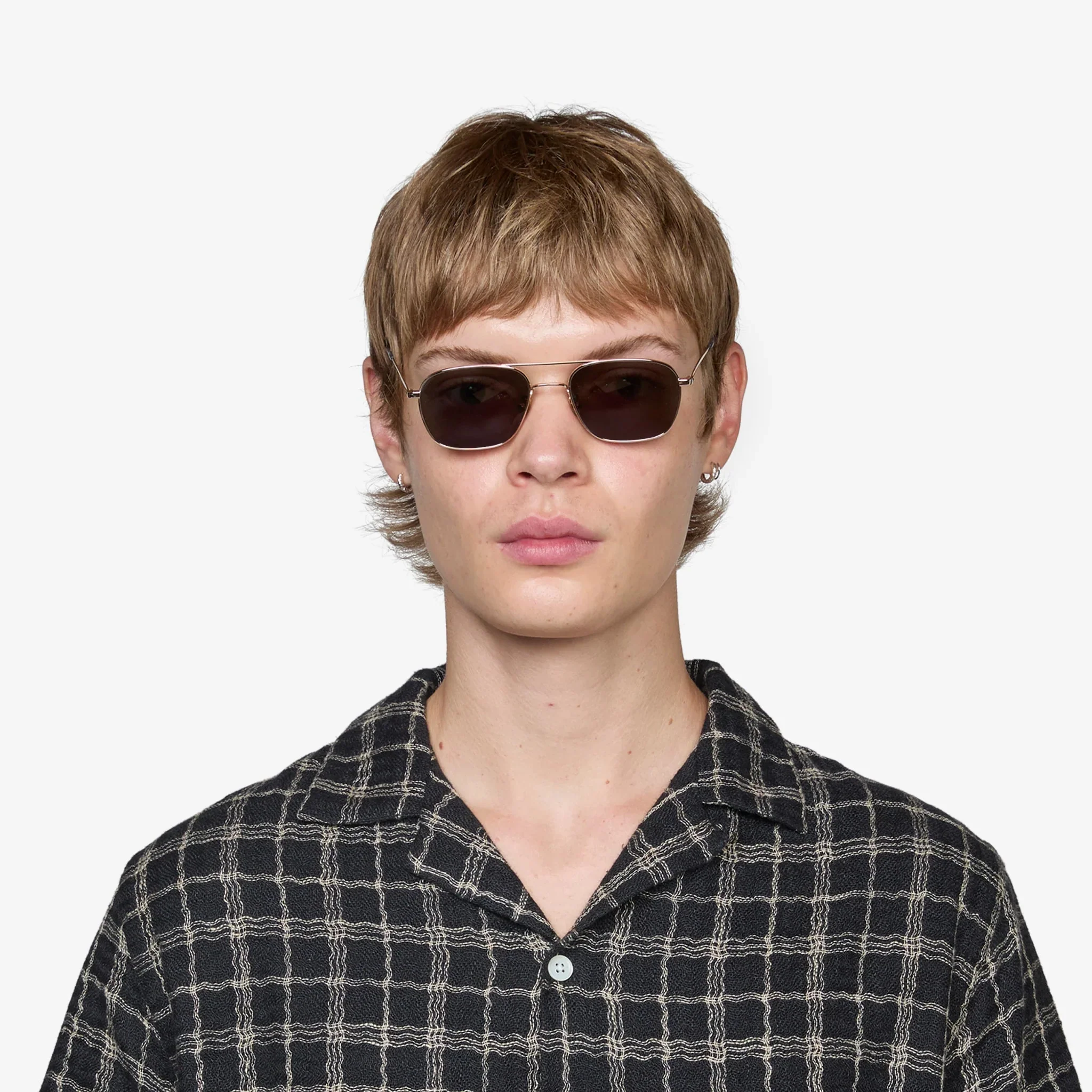 Dion / Gold Metal & Green Solid Lens - Image 3