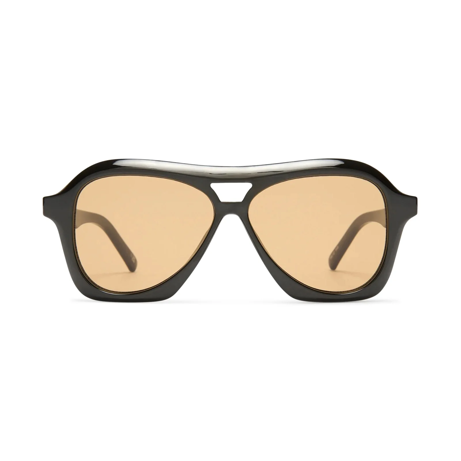 Drizzle / Black & Light Brown Lens
