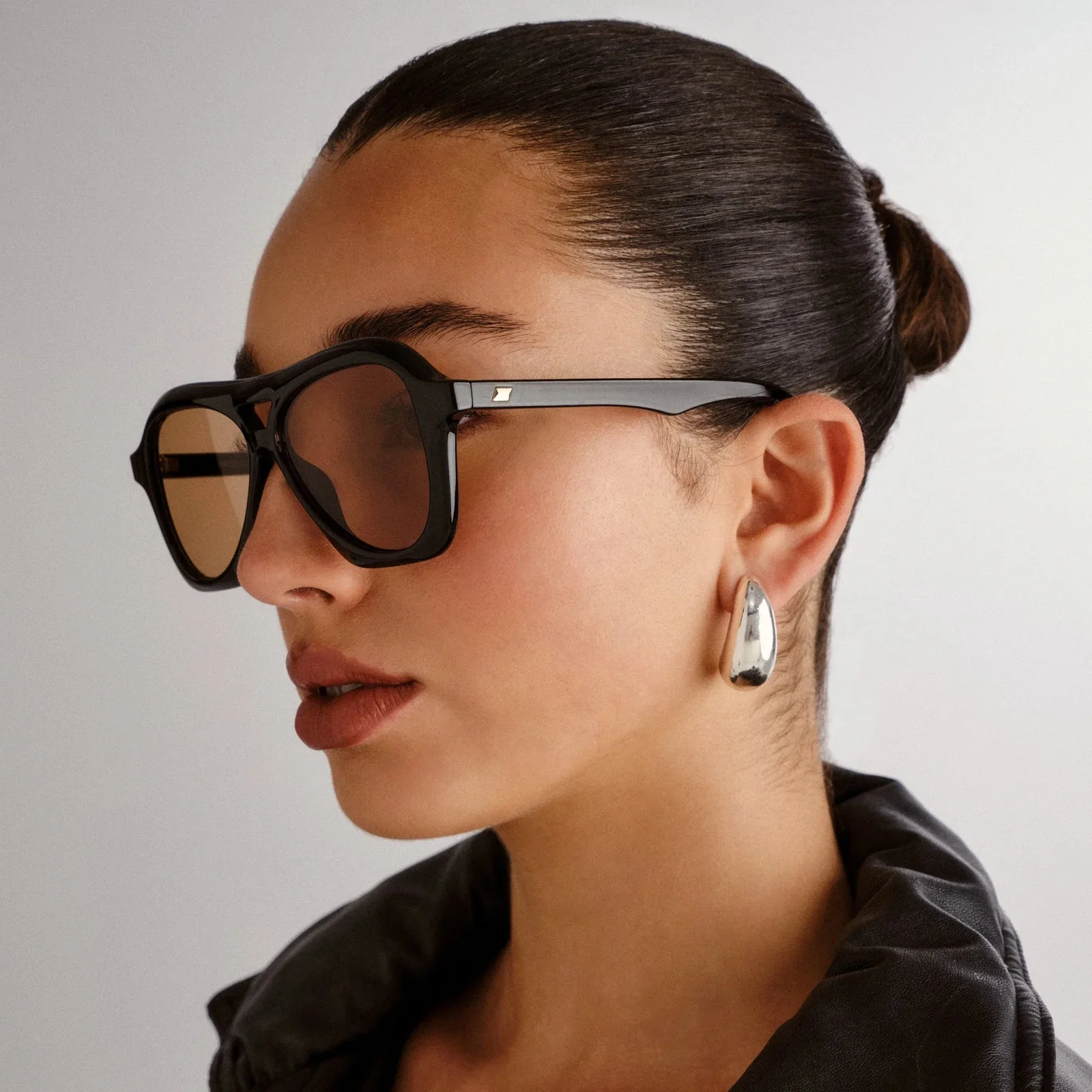 Drizzle / Black & Light Brown Lens - Image 6