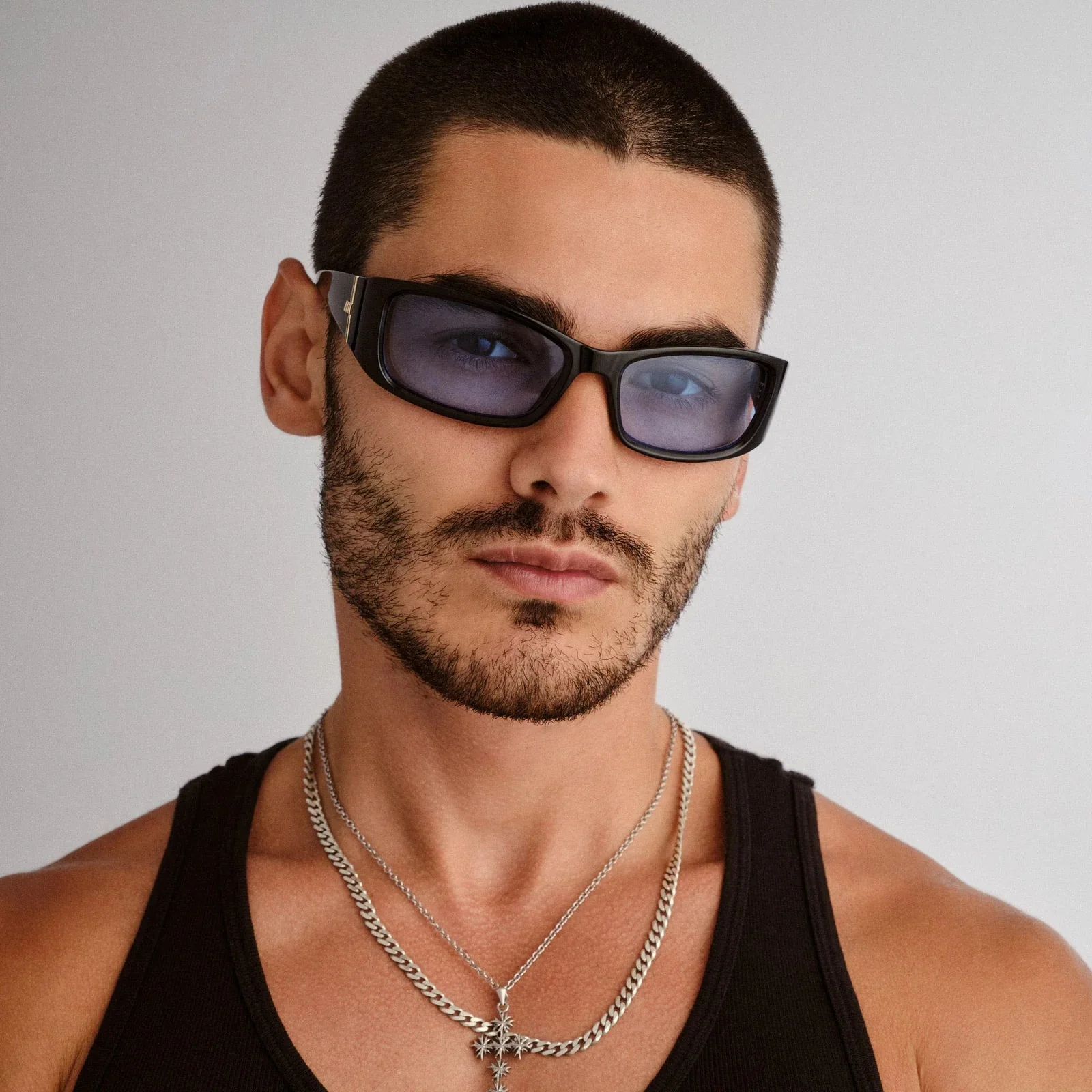 Du Jour / Black & Sky Blue Lens - Image 3