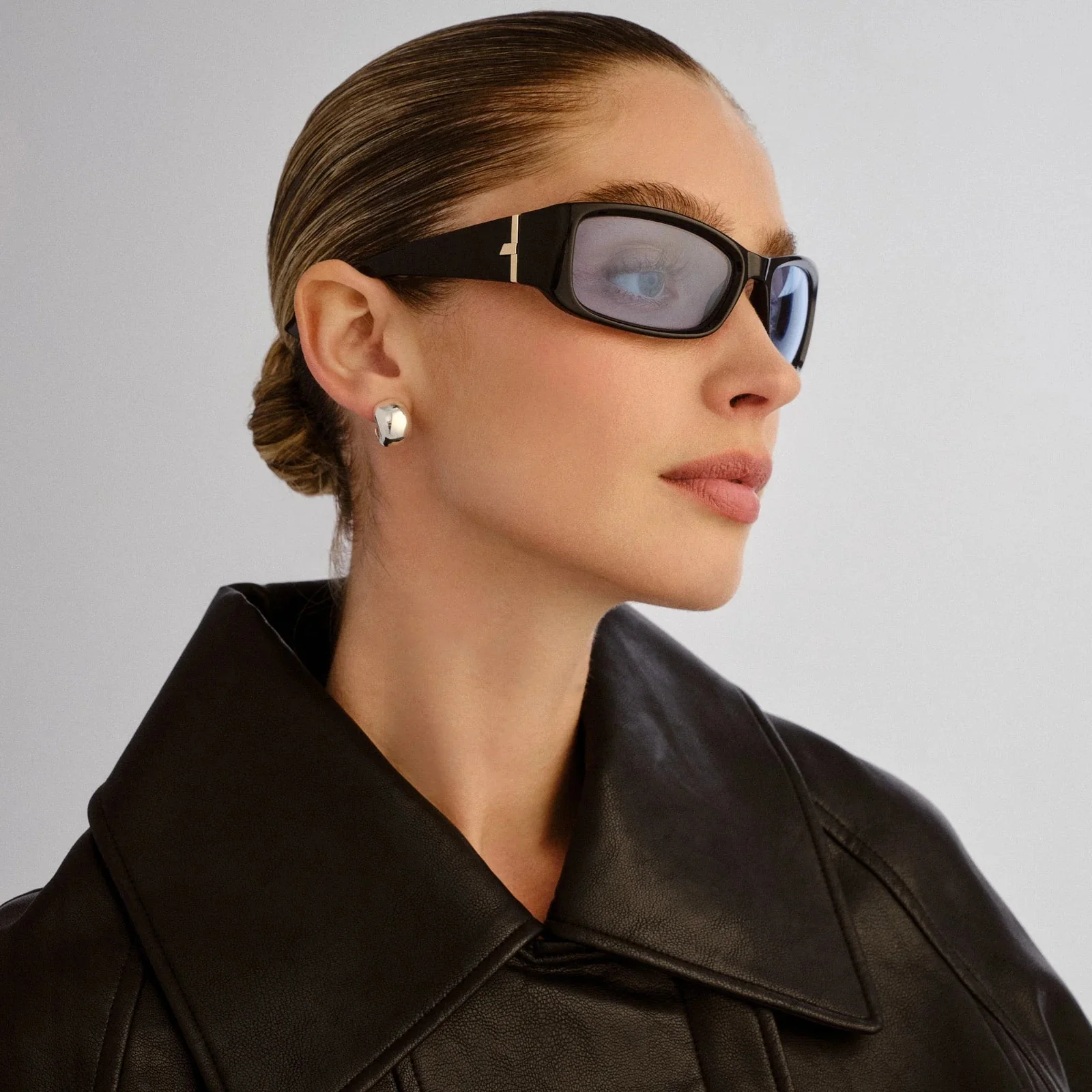 Du Jour / Black & Sky Blue Lens - Image 7