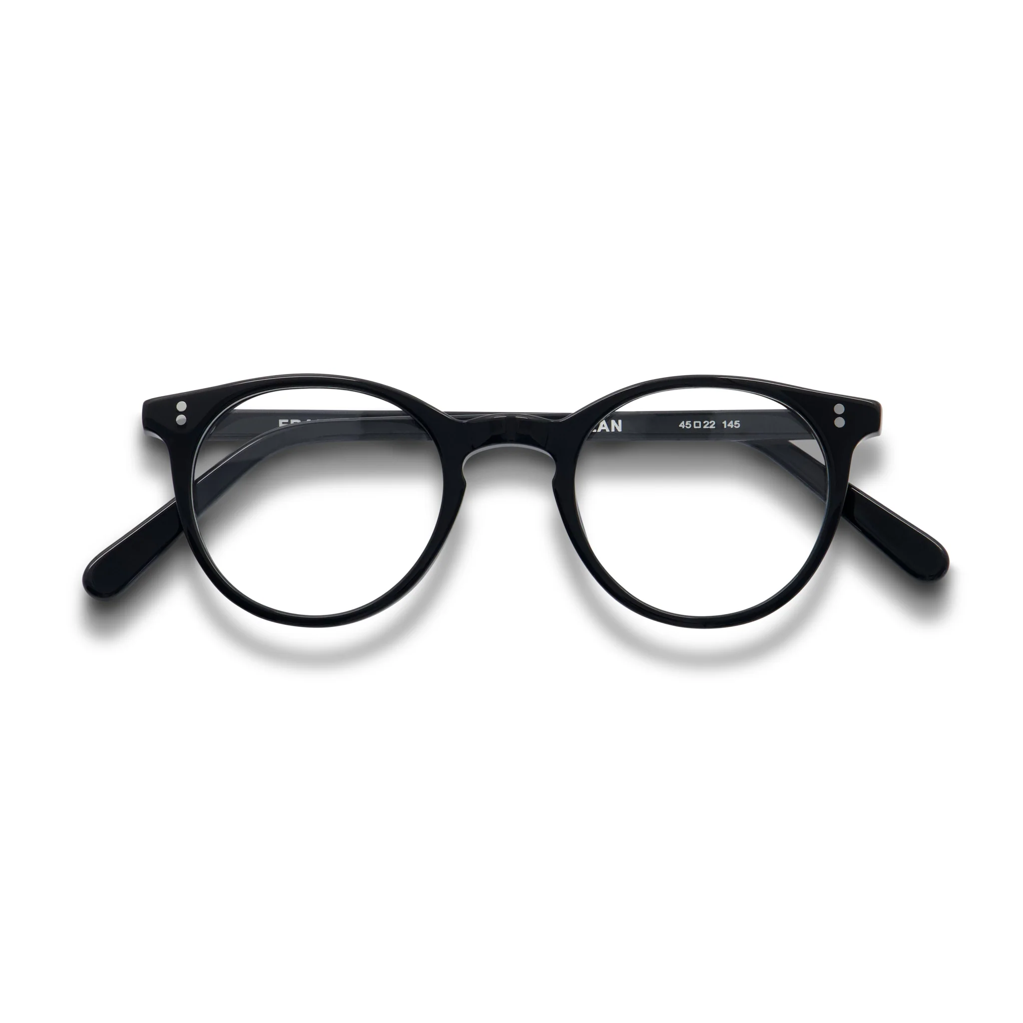 Dylan Optical / Black Acetate & Prescription Lens