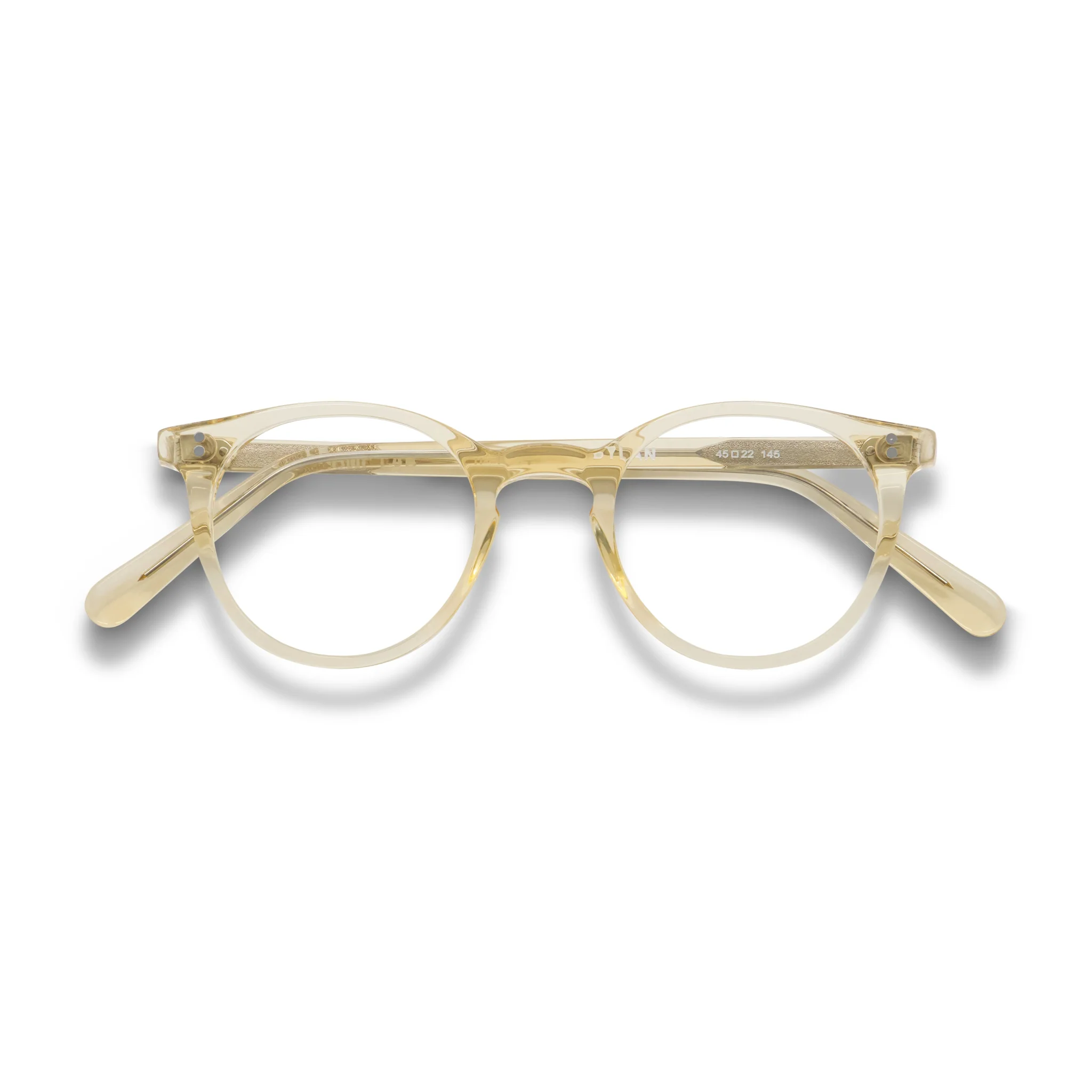 Dylan Optical / Champagne Acetate & Prescription Lens