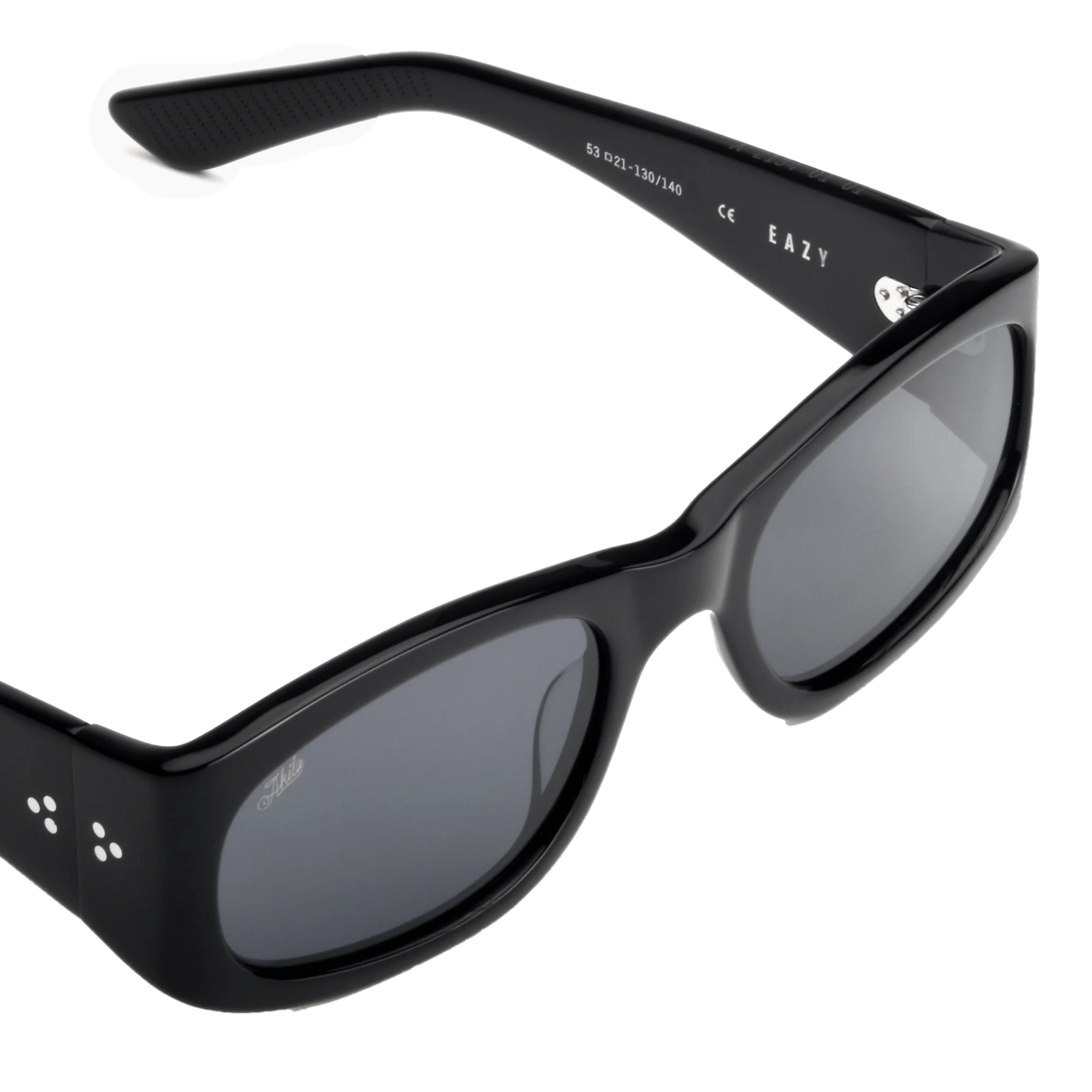 Eazy / Black Acetate & Black Lens - Image 3