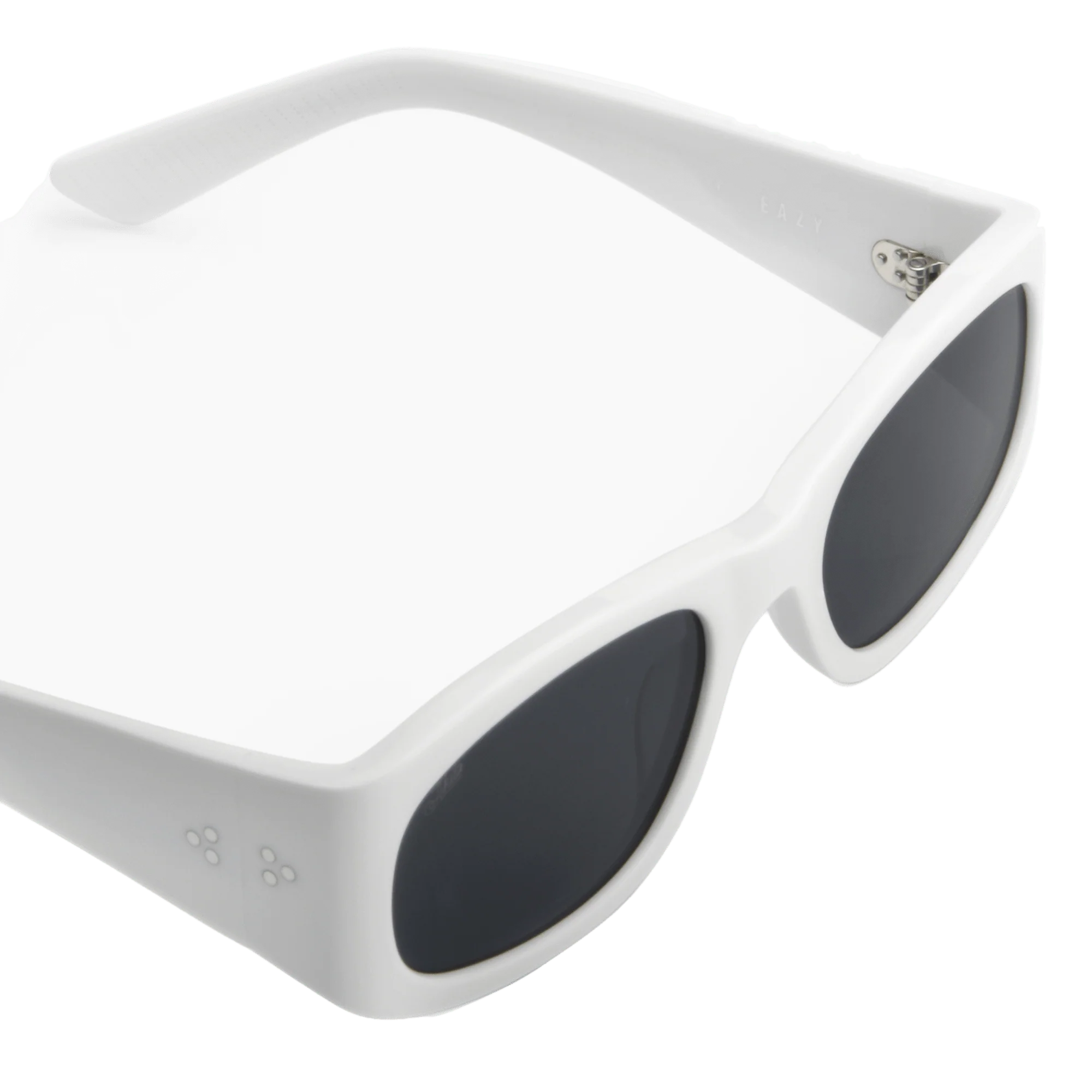 Eazy / White Acetate & Black Lens - Image 2