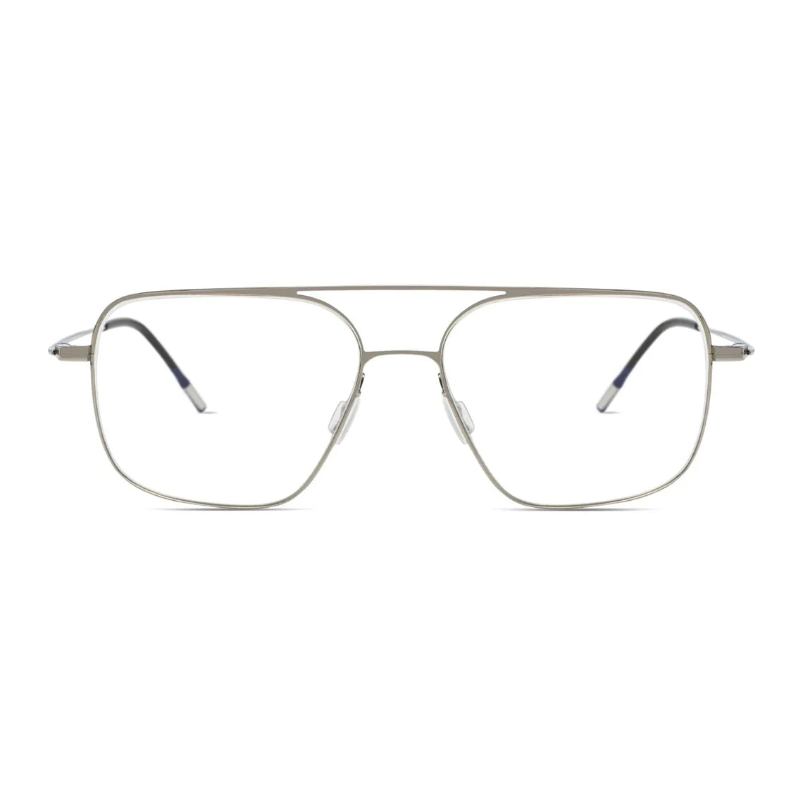 Eddie Optical / Silver Metal & Blue-Light Lens