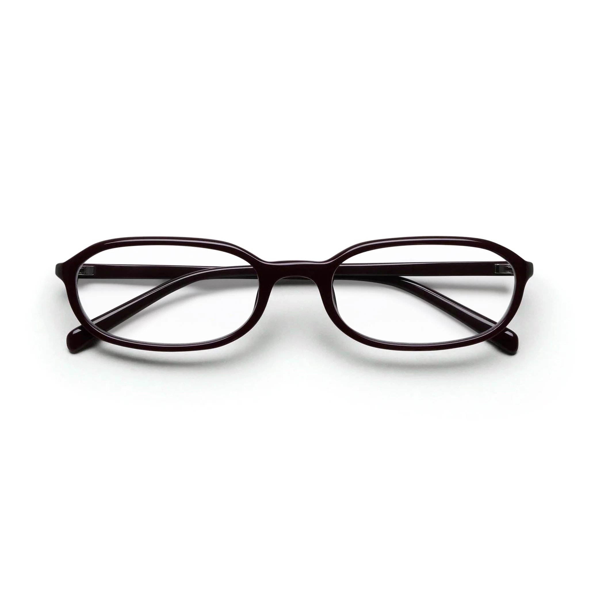 Edith Optical / Burgundy Acetate & Clear Lens