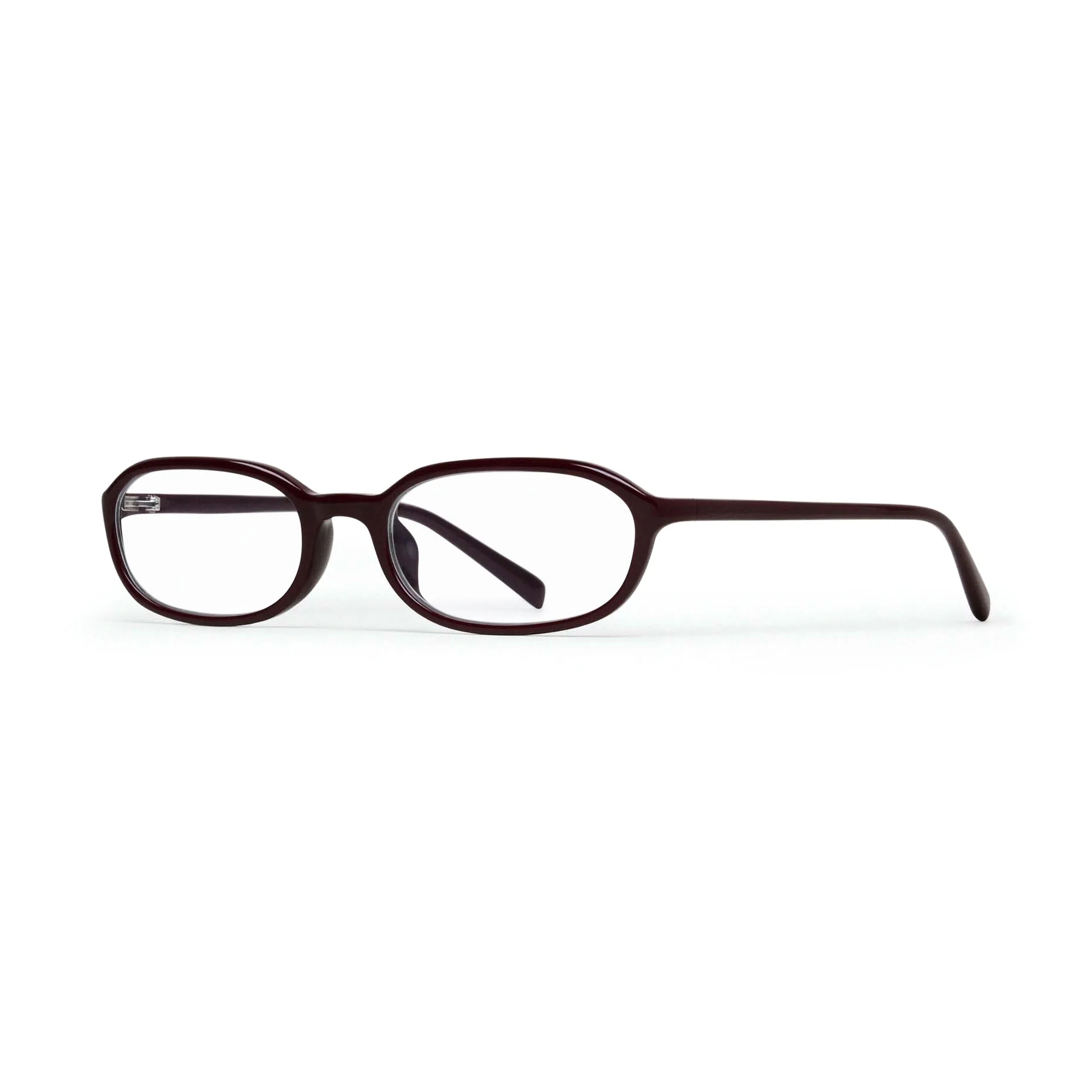 Edith Optical / Burgundy Acetate & Clear Lens - Image 2