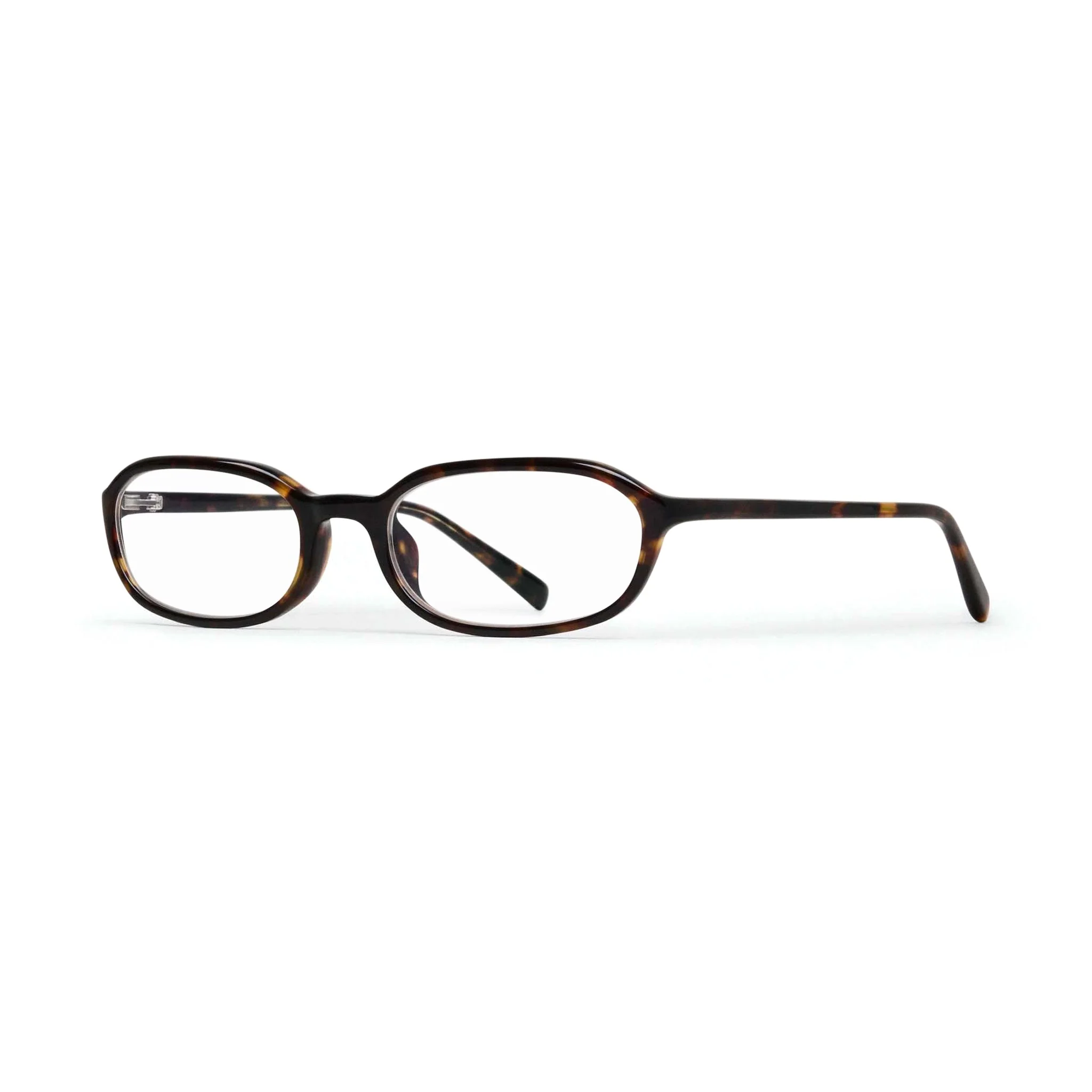 Edith Optical / Tortoise Acetate & Clear Lens - Image 2