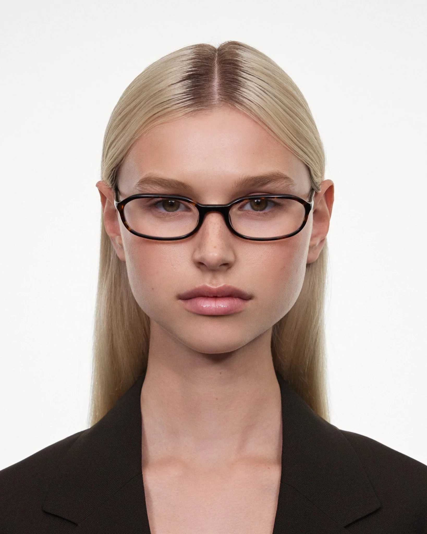 Edith Optical / Tortoise Acetate & Clear Lens - Image 4