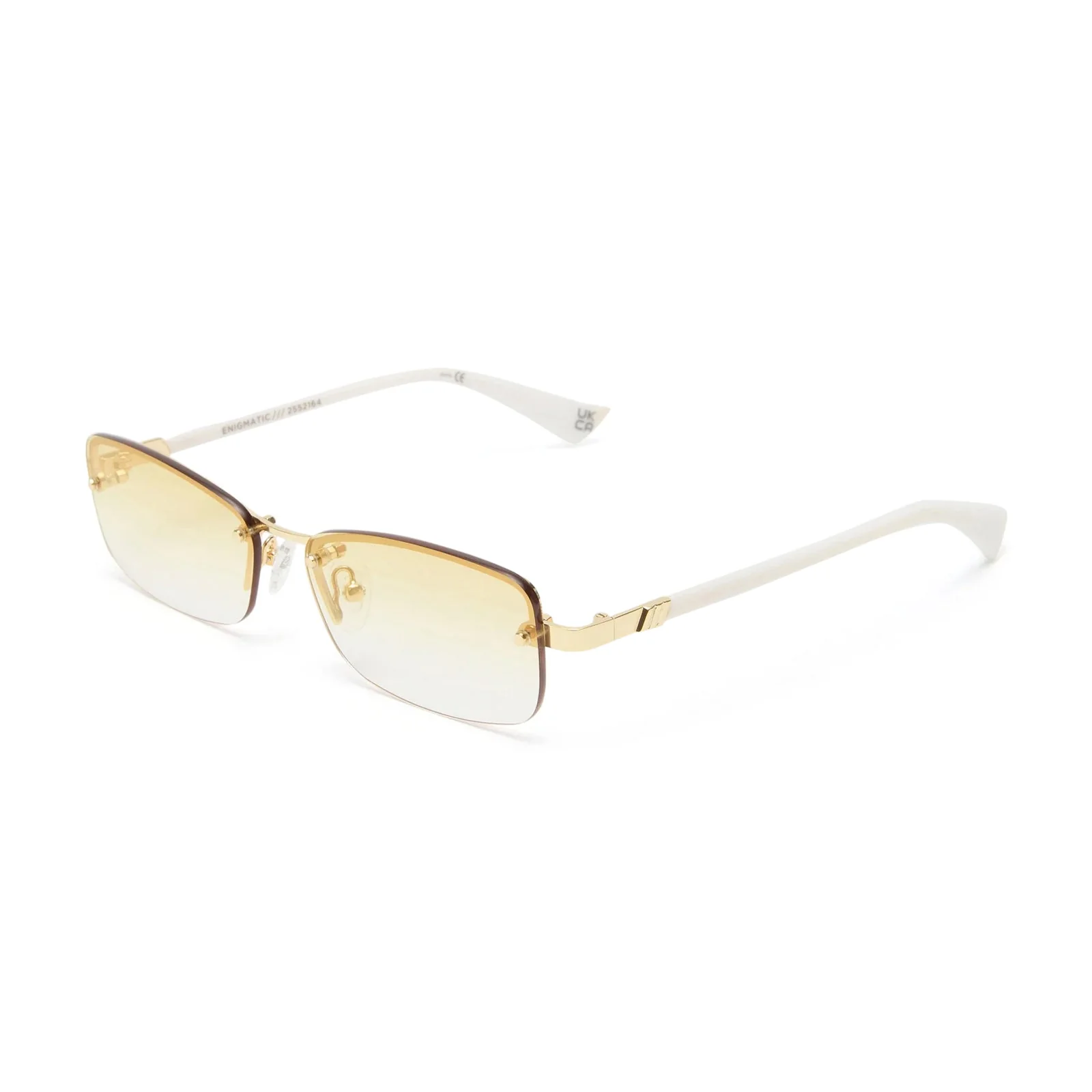 Enigmatic / Gold Ivory & Tan Gradient Flash Mirrored Lens - Image 2