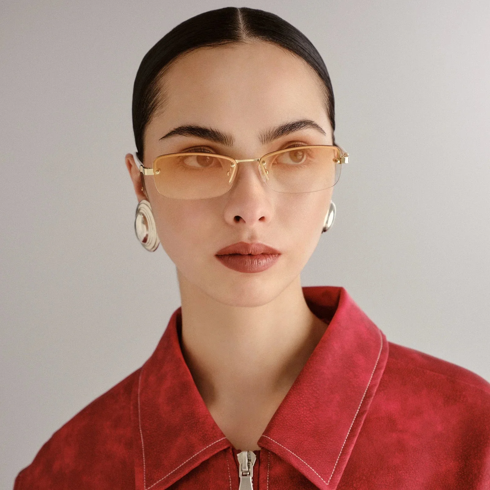 Enigmatic / Gold Ivory & Tan Gradient Flash Mirrored Lens - Image 3