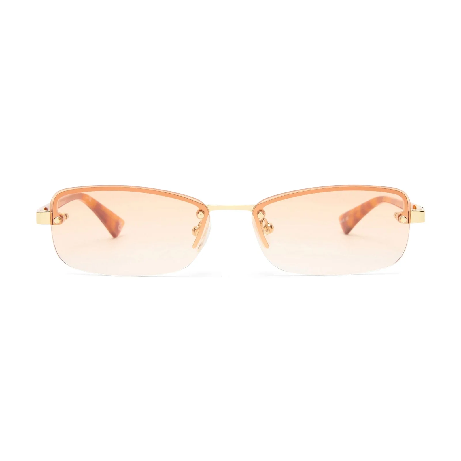 Enigmatic / Gold Vintage Tort & Warm Brown Gradient Lens