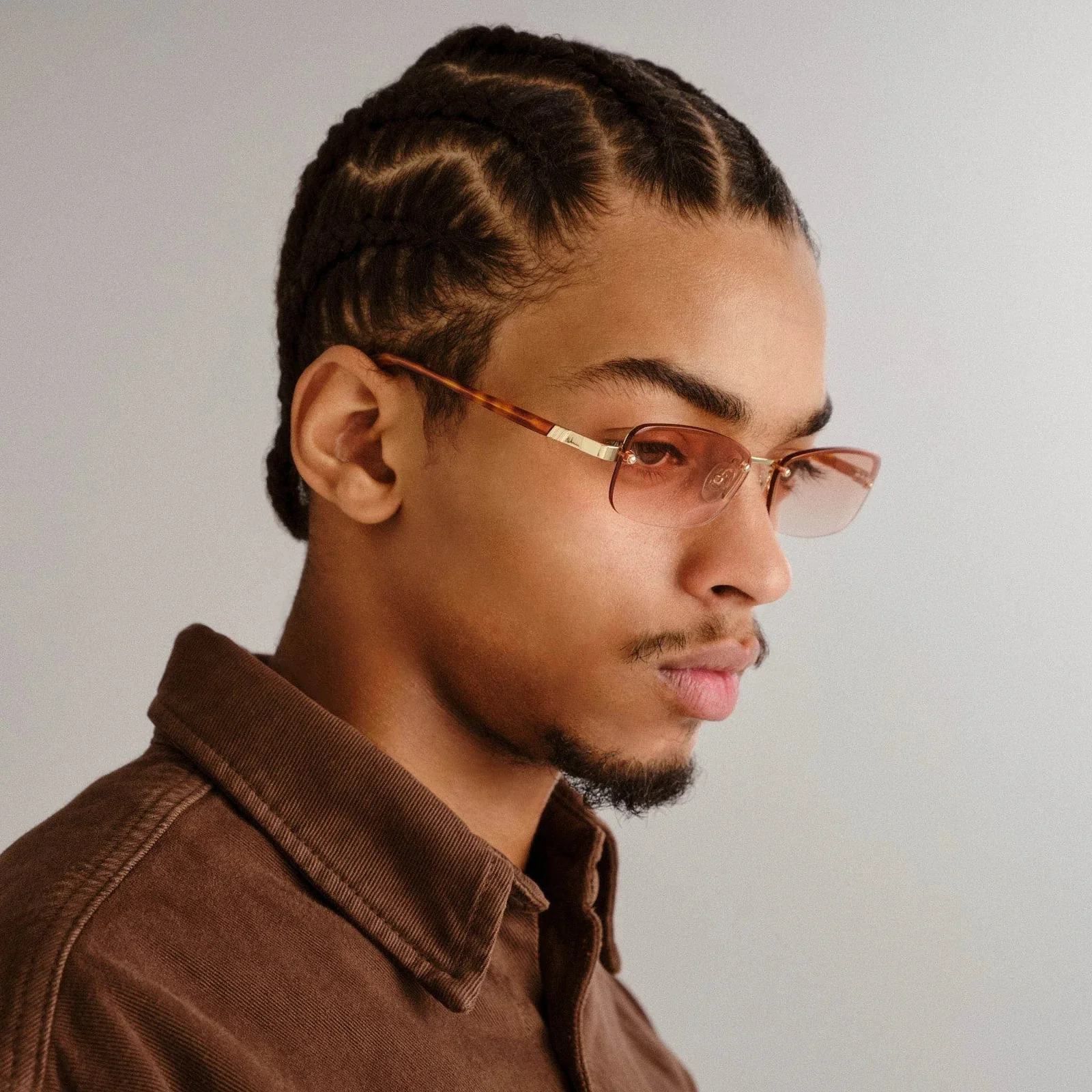 Enigmatic / Gold Vintage Tort & Warm Brown Gradient Lens - Image 4