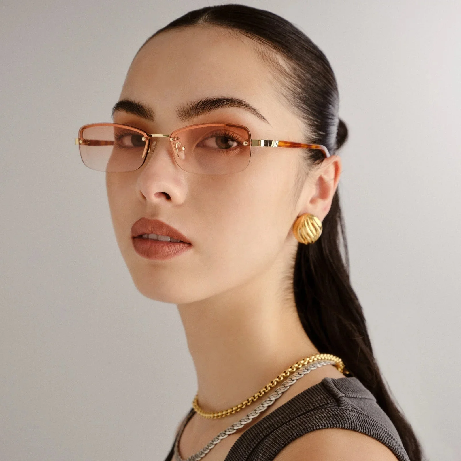 Enigmatic / Gold Vintage Tort & Warm Brown Gradient Lens - Image 5