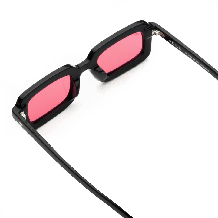 EOS / Black Acetate & Rose Lens - Image 4