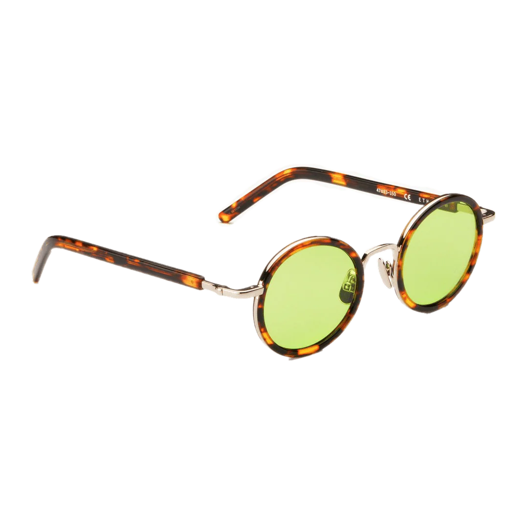 Ethos / Tortoise Acetate & Apple Green Lens - Image 2