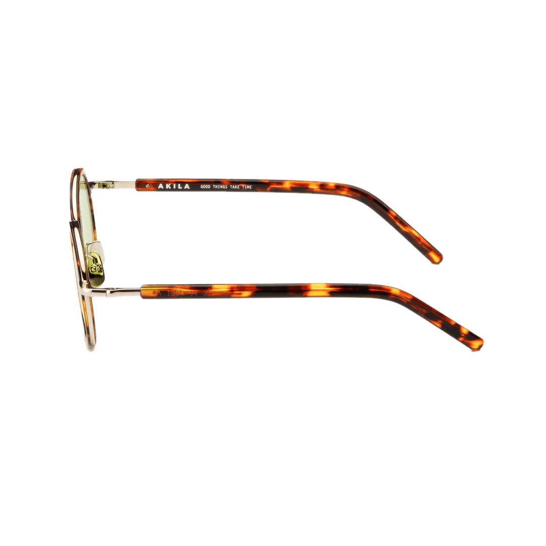 Ethos / Tortoise Acetate & Apple Green Lens - Image 3