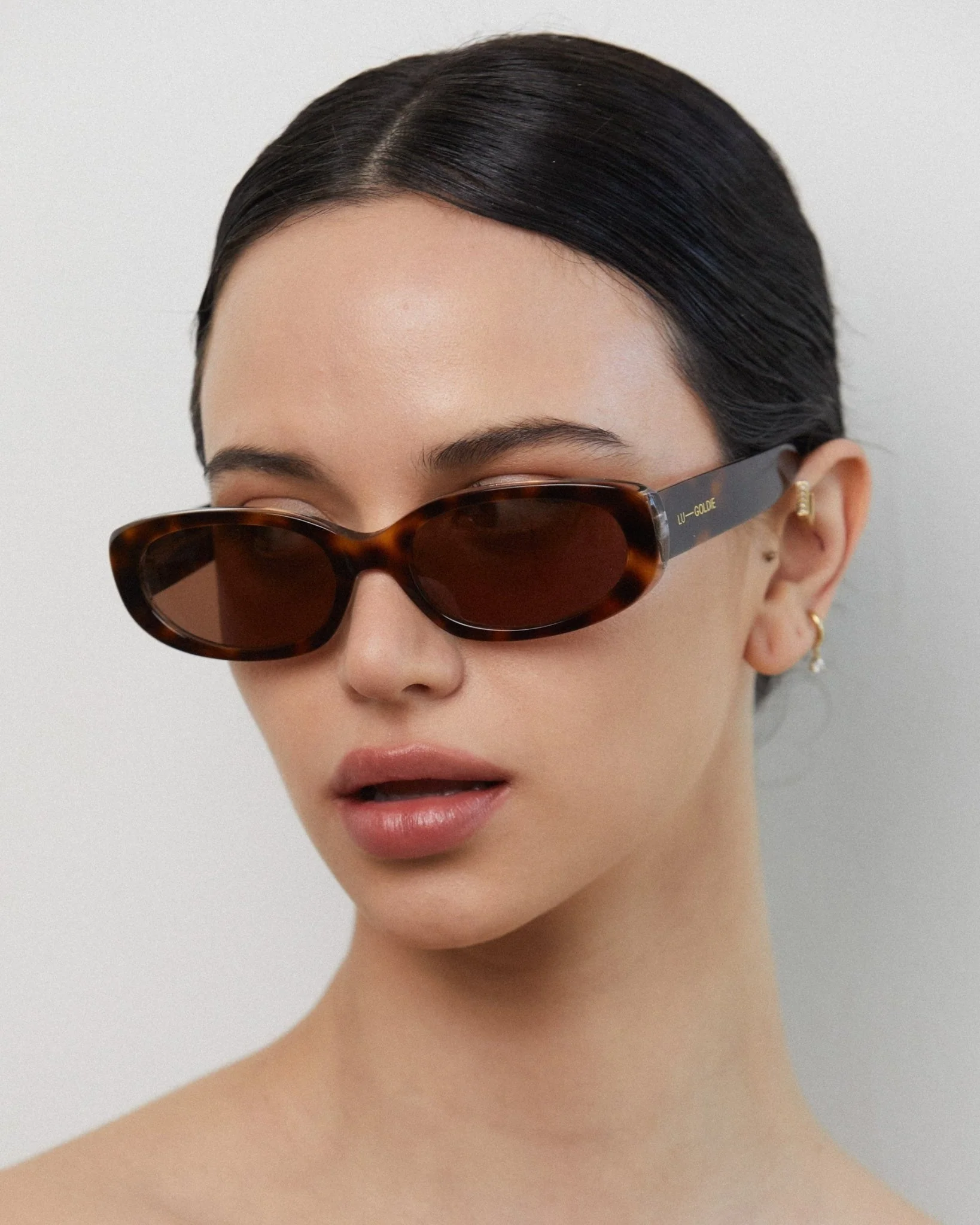 Evie / Tortoise Acetate & Brown Lens - Image 3