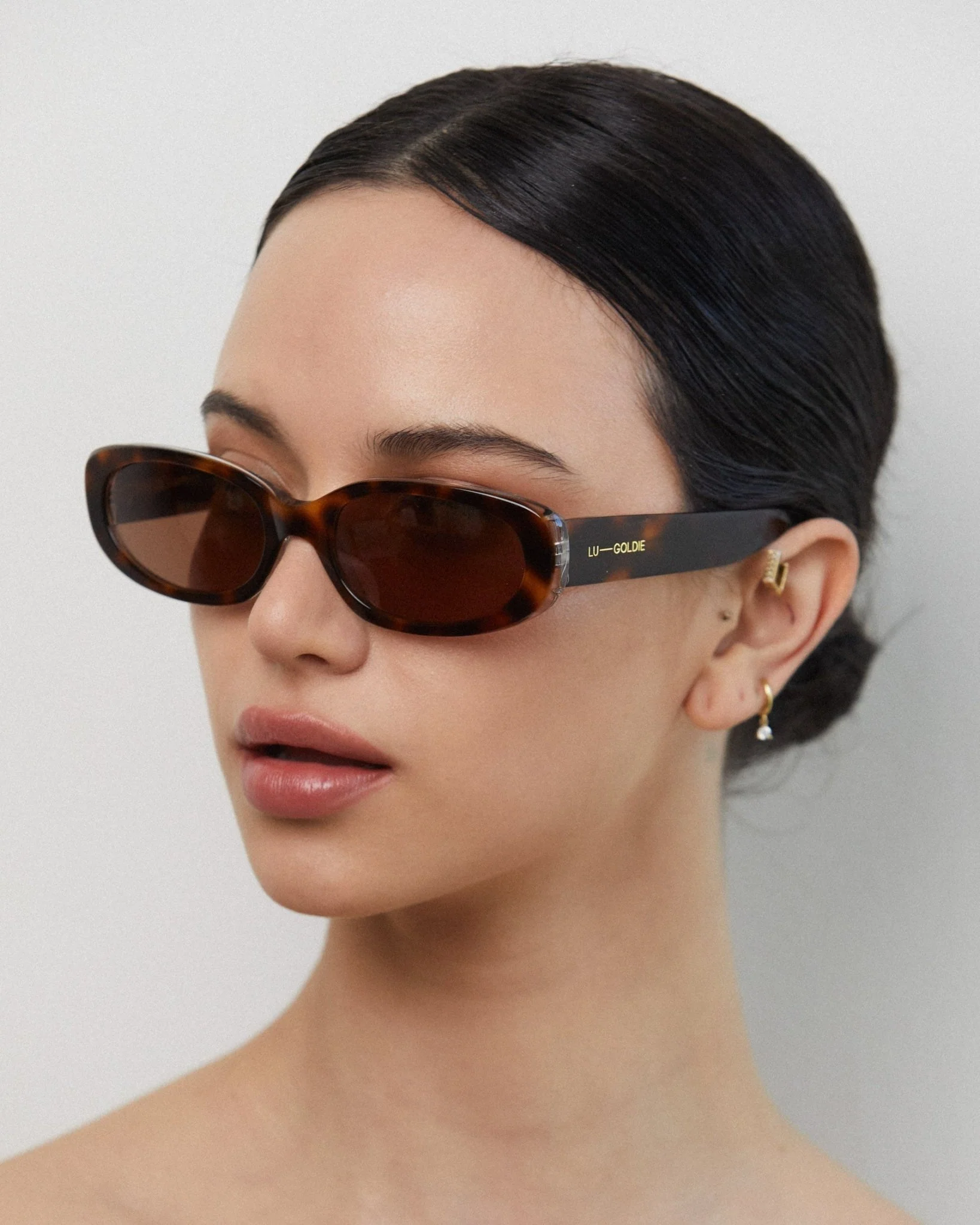 Evie / Tortoise Acetate & Brown Lens - Image 5