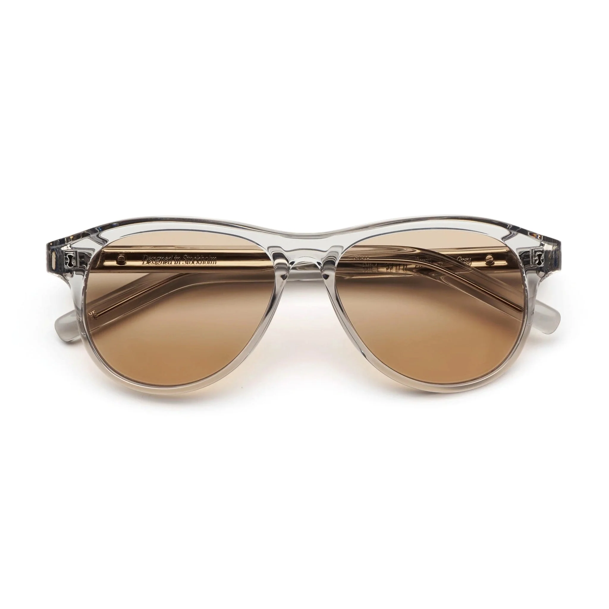 Fargo / Light Grey & Brown Lens